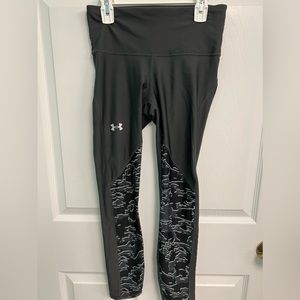 Under Armour compression heat gear leggings black size sm